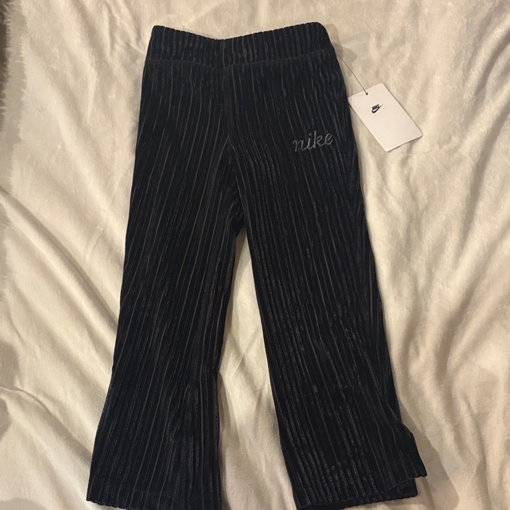 Nike Kids Black Striped Bottoms